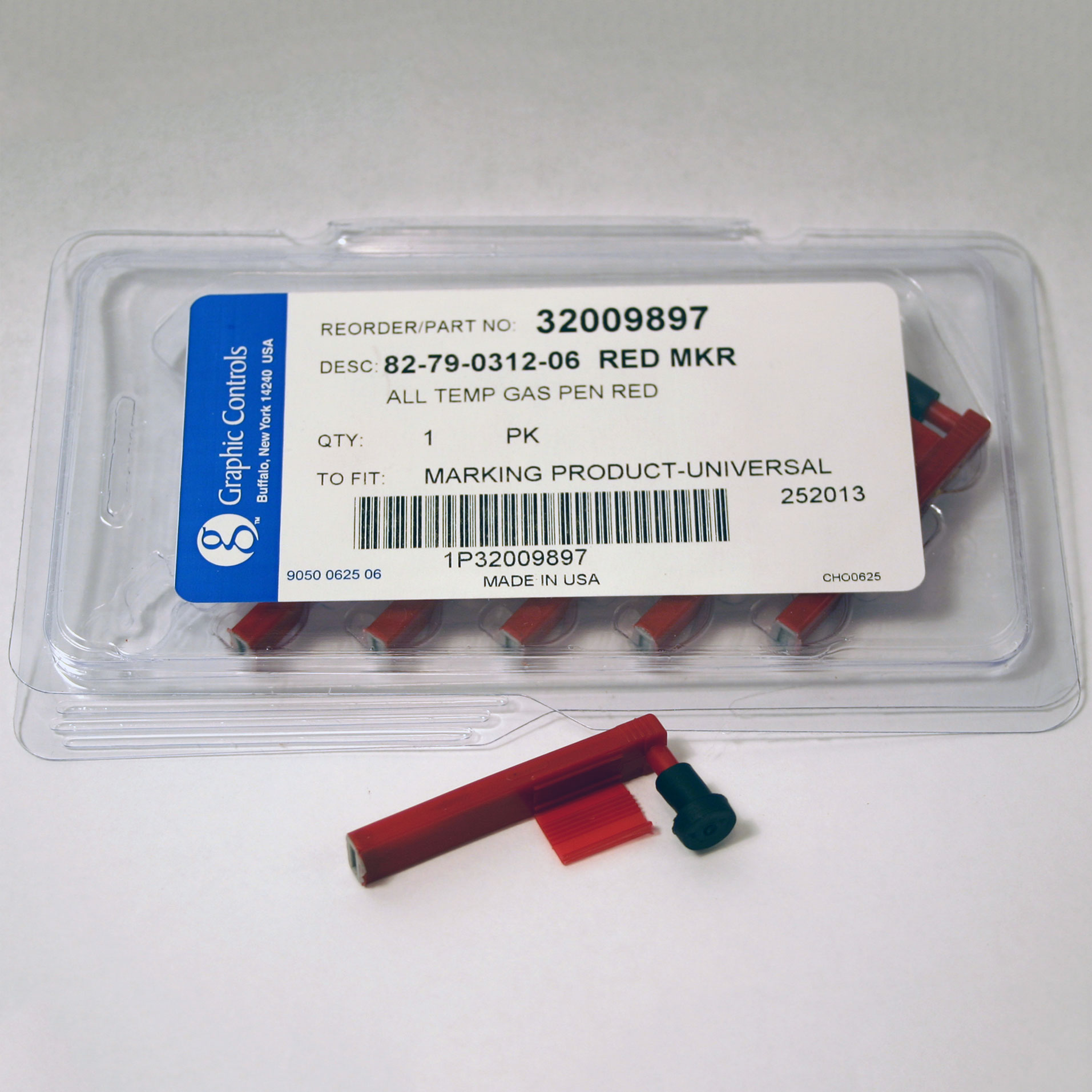 MP-MARKING PRODUCT-UNIVERSAL MP  82-79-0312-06  RED MKR