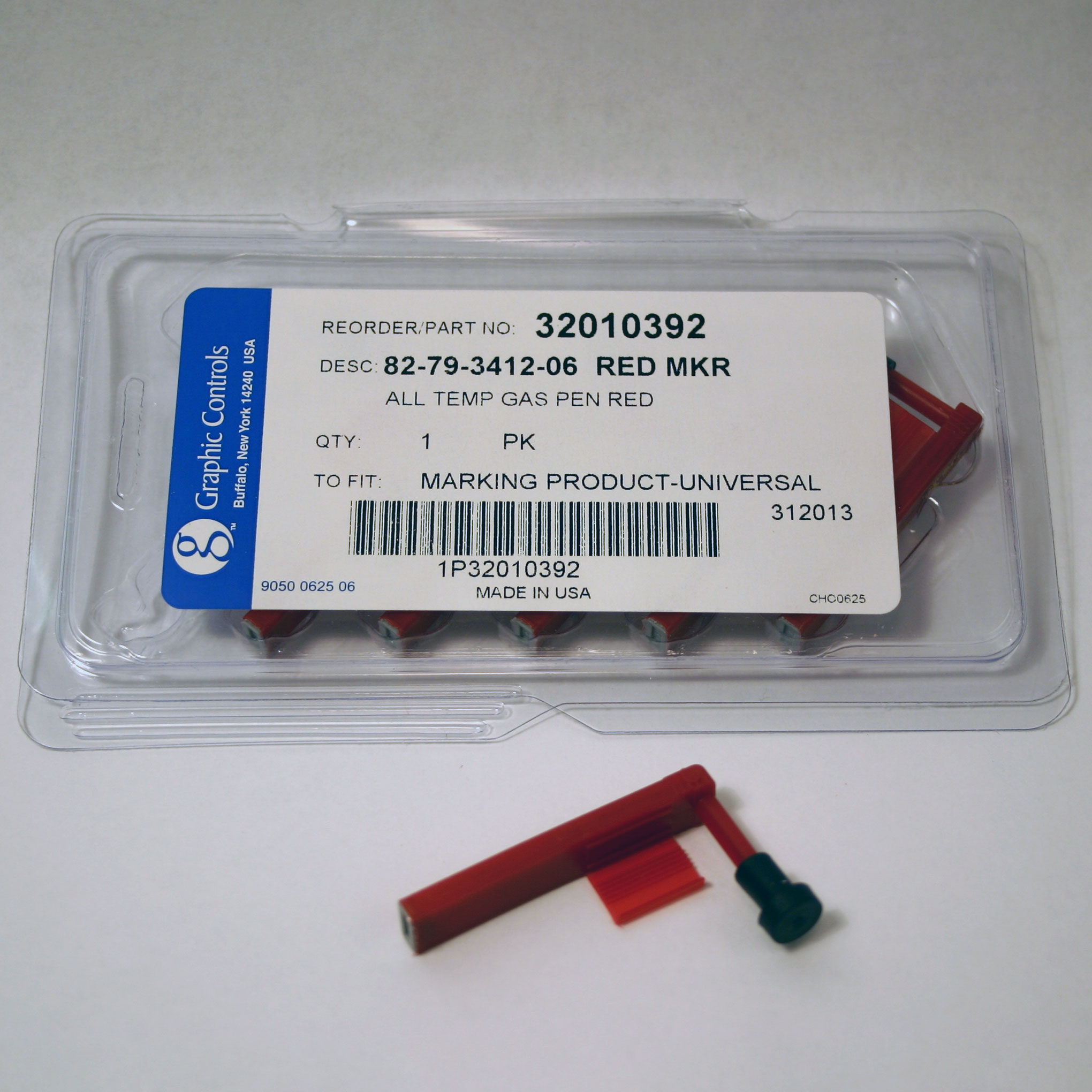 MP-MARKING PRODUCT-UNIVERSAL MP  82-79-3412-06  RED MKR